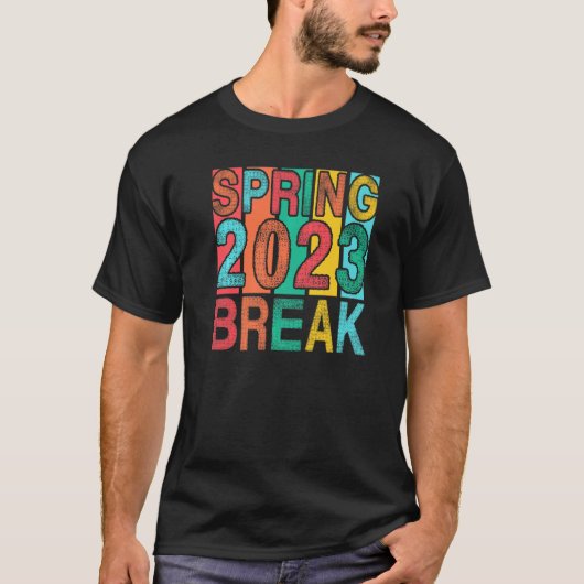 Spring Break 2023 Senior Student School Trip Flori T-shirt (Voorkant)