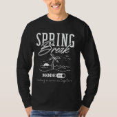 Spring Break 2025 Mode ON u2013 Beach Vibes Matchi T-shirt (Voorkant)