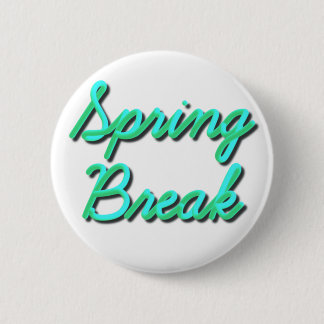 Spring Break 3D Ronde Button 5,7 Cm