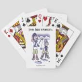 Spring Break-afspeelkaarten Pokerkaarten (Achterkant)