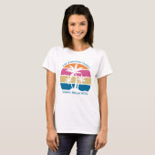 Spring Break Beach Sunset Custom Family T-shirt (Voorkant volledig)