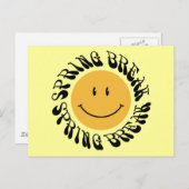 Spring Break Briefkaart (Voorkant / Achterkant)