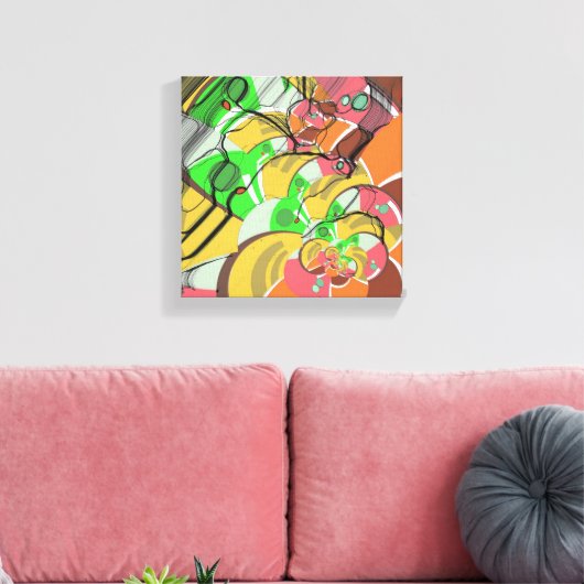 spring break canvas afdruk (Insitu (Woonkamer))