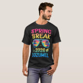 Spring Break Cozumel 2026 Vacation Trip Sungles  T-shirt (Voorkant volledig)