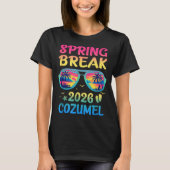 Spring Break Cozumel 2026 Vacation Trip Sungles  T-shirt (Voorkant)