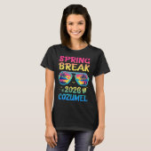 Spring Break Cozumel 2026 Vacation Trip Sungles T-shirt (Voorkant volledig)