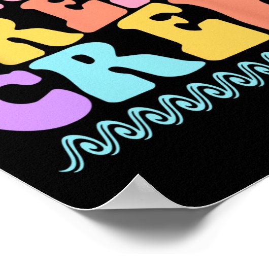 Spring Break Crew 2025 Matching Family Group Vacat Poster (Hoek)