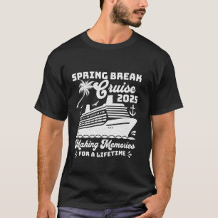 Spring Break Cruise 2025 Matching Family Group VAC T-shirt
