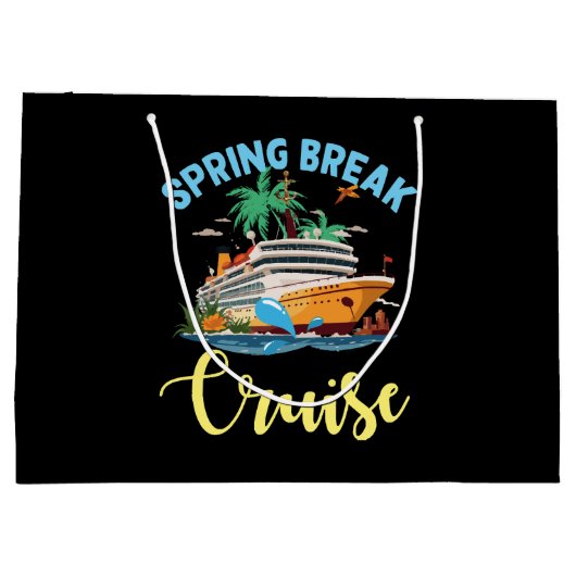 Spring Break Cruise Groot Cadeauzakje (Achterkant)