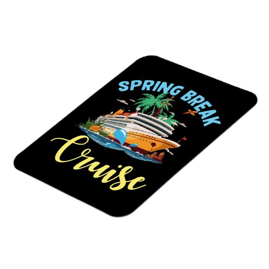 Spring Break Cruise Magneet (Linkerzijde)