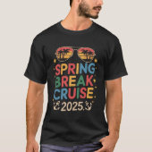 Spring Break Cruise Squad 2025 T-shirt (Voorkant)