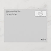 Spring Break Custom Neon Souvenir Briefkaart (Achterkant)