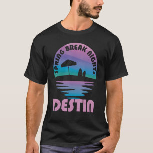 Spring Break Destin Sunset Matching Women T-shirt