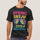 Spring Break Dominican Republic 2026 Vacation Trip T-shirt (Voorkant)