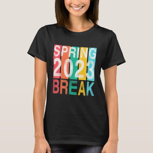 Spring Break Florida Sunset Matching Women T-shirt (Voorkant)