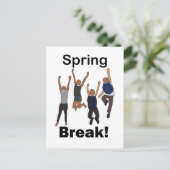 Spring Break Friendship Briefkaart (Staand voorkant)