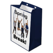 Spring Break Friendship Medium Cadeauzakje (Achterkant Gekanteld)