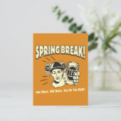 Spring Break: Je doet de Wiskunde Briefkaart (Staand voorkant)