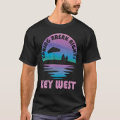 Spring Break Key West Sunset Matching Wome T-shirt (Voorkant)