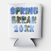 Spring Break Koelbox - Custom Minimalist Koozie (Voorkant)