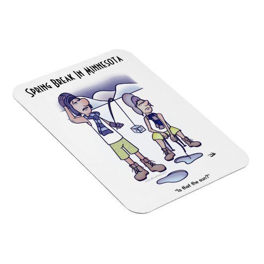 Spring Break Magnet Magneet (Rechterzijde)