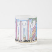 SPRING BREAK mok (gefronst glas) (Center)