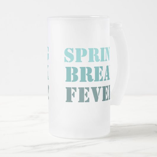 SPRING BREAK mok (glas) (Voorkant rechts)