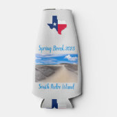 Spring Break op South Padre Island Flesjeskoeler (Voorkant)