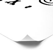 Spring break party cowboy pet esthetisch perfect poster (Hoek)