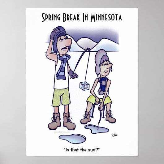 Spring Break Poster (Voorkant)