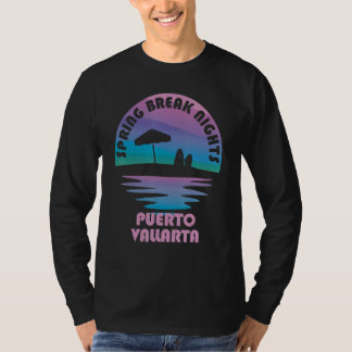 Spring Break Puerto Vallarta Sunset Vintage Matchi T-shirt