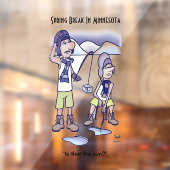 Spring Break Raamsticker (Vel 2)