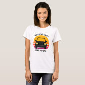 Spring Break Road Trip Sunset Custom Women's T-shirt (Voorkant volledig)