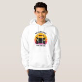 Spring Break Road Trip Sunset Customized Hoodie (Voorkant volledig)