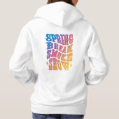 Spring Break Rook Show Westerne Stijl Regenboog Hoodie (Achterkant)