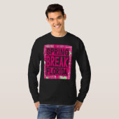 Spring Break Senior Class Student School Trip Flor T-shirt (Voorkant volledig)
