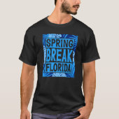 Spring Break Senior Class Student School Trip Flor T-shirt (Voorkant)