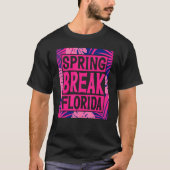 Spring Break Senior Class Student School Trip Flor T-shirt (Voorkant)
