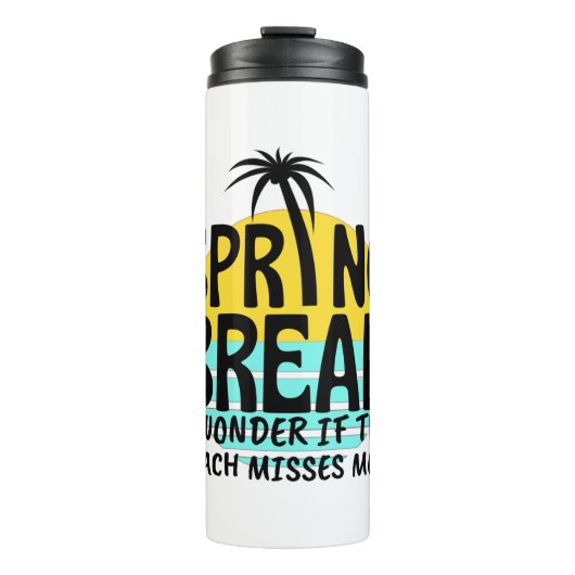 Spring Break Spring Season Thermosbeker (Voorkant)