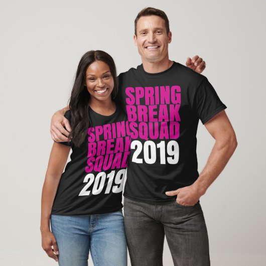 Spring Break Squad 2019 african back - T-shirt (Unisex)