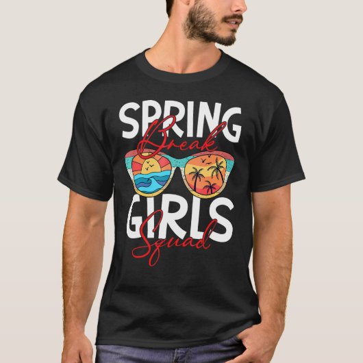 Spring Break Squad 2022 Retro Spring Break 2022 Gi T-shirt (Voorkant)