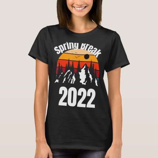 Spring Break Squad 2022 Summer Trip Besties Reunio T-shirt (Voorkant)