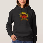 Spring Break Squad 2023 Retro Beach Sunset Matchin Hoodie (Voorkant)