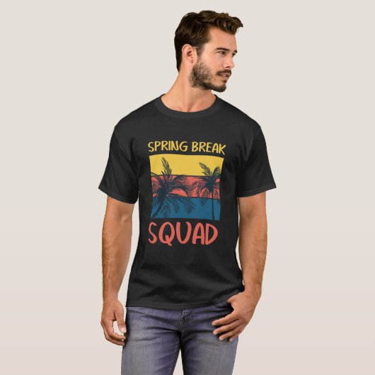 Spring Break squad - Spring T-shirt (Voorkant volledig)