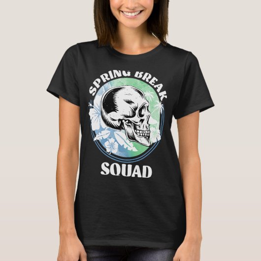 Spring Break Squad Summer Vacking Spring Break 8 T-shirt (Voorkant)