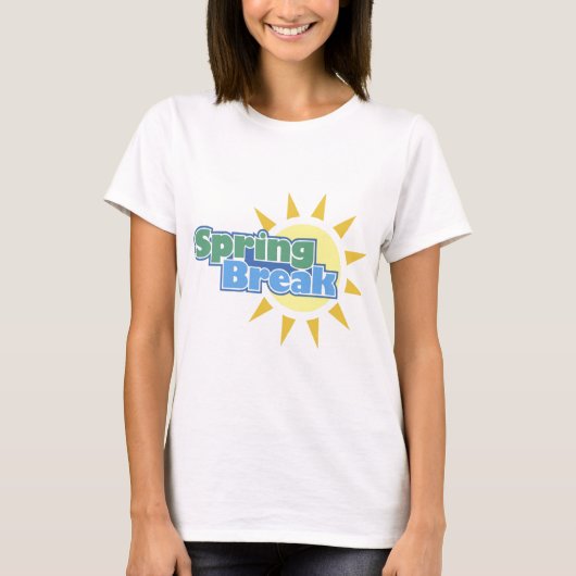 Spring Break T-shirt (Voorkant)