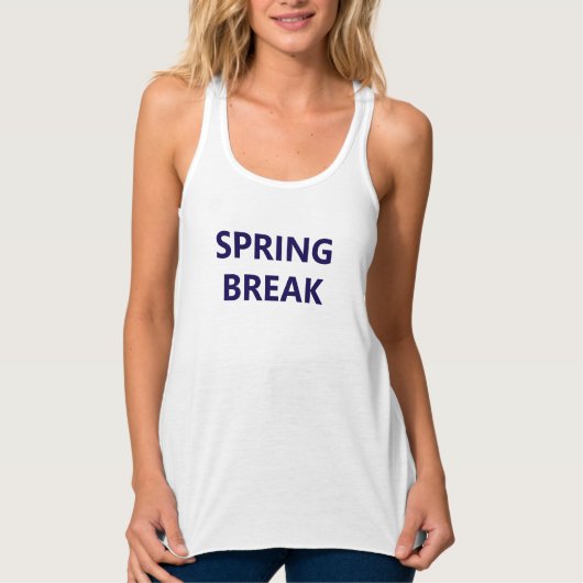 SPRING BREAK TANKTOP (Voorkant)