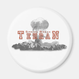 Spring Break Teheran Iran Magneet