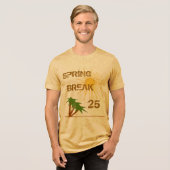 Spring Break Tri-Blend Shirt (Voorkant volledig)