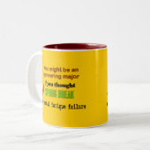 Spring Break Tweekleurige Koffiemok (Voorkant links)